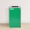 Alpine Industries 87 Gal. 3-Stream Steel Blue Green Recycling Bin and Black Trash Waste Station w Square Slot Lids ALP4450-BLK-KIT17 - alternate 3